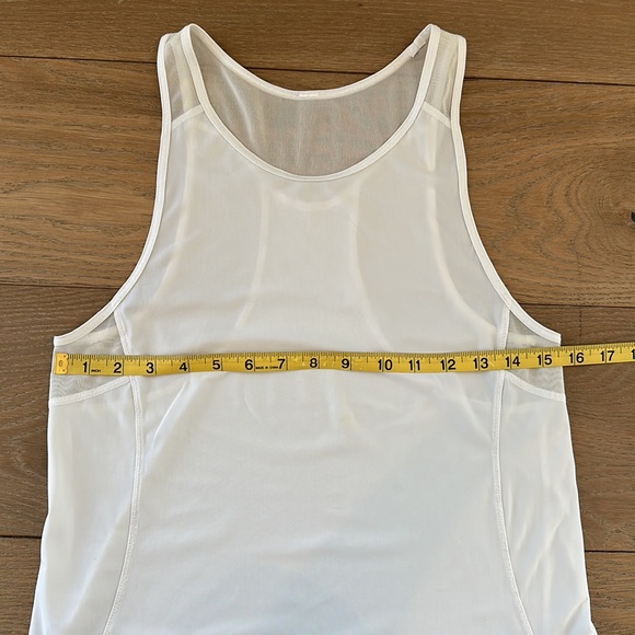 Lululemon white sleeveless tank top 4 - Picture 2 of 5